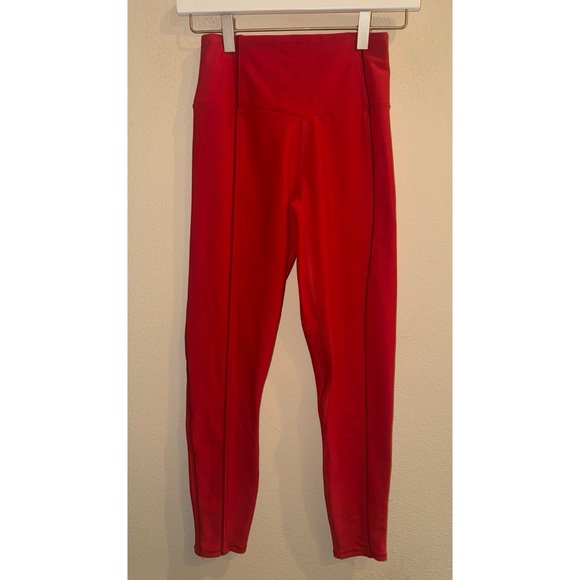YPB Abercrombie & Fitch Red Sculpt Lux 7/8 Leggings Curve Love Size‎ Small - Picture 2 of 6